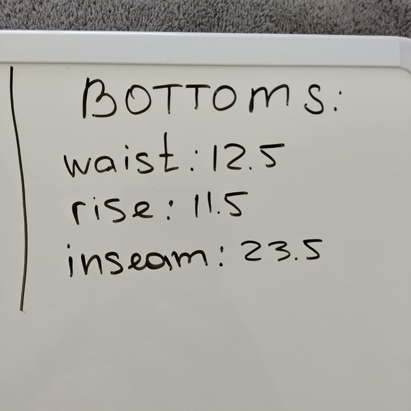 FLAX langenlook elastic waist ankle linen pockets straight leg pants sz S - Picture 7 of 7